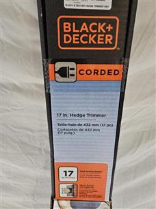 Black+decker BEHT150 17 in. Electric Hedge Trimmer